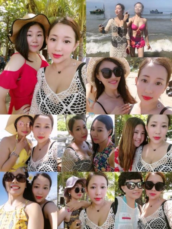 三亚，每天都是不一样的风景，展现我们性感的身子