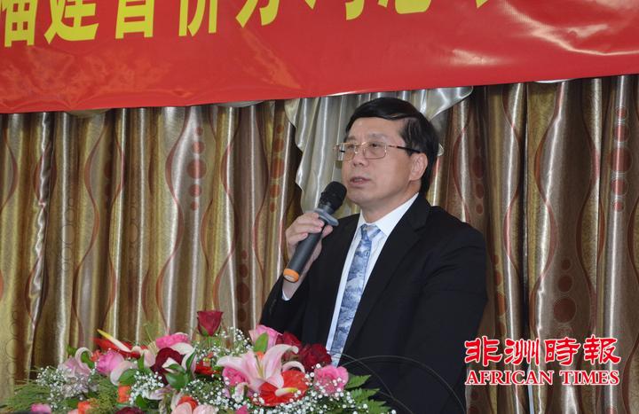 福建侨务办公室冯志农主任访问南非并出席欢迎晚宴